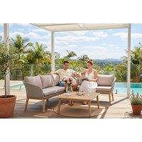 Sol 5‑Seater Outdoor Rattan Corner Lounge with Stylish Coffee Table