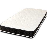Hypoallergenic Memory Sprung Black Quilted Mattress for Kids