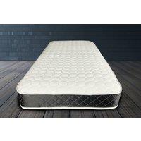 Black Quilted Bubble Sprung Memory Foam Mattress - 5 Sizes, Medium-Firm