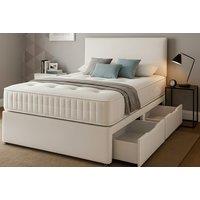 Oxford Divan Bed Set with Headboard & Custom Storage Options - 6 Sizes