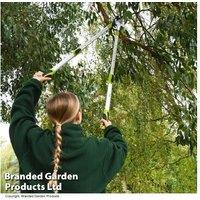 Telescopic Anvil Lopper Tool - Heavy-Duty Long Reach Pruner with Metal Anvil Blades