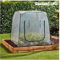 Pop-Up Garden Cloche Plant Shelter - Weatherproof Storage & Protection for Seedlings and Beds