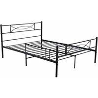 Saturn Modern Metal Bed Frame & Sturdy Base - Easy Assembly