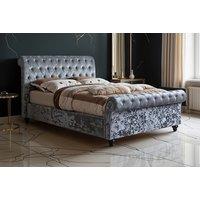Elegant Chesterfield Velvet Bed Frame - Sturdy, Modern Base