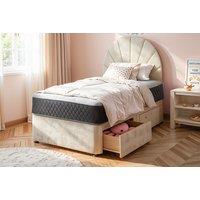 Celine Plush Modern Divan Bed Frame with Storage Base Option!