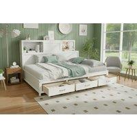 Daybed Frame with Storage & Sturdy Base