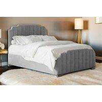 Santorini All-In-One Bed with Memory Sprung Mattress & Cushioned Headboard - Multiple Sizes