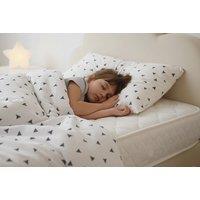 Kids Cloud Headboard Divan Bed with Mattress and Storage