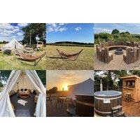 5* Luxury Glamping with Hot Tub & Firepit at Dukeries Retreat, Nottinghamshire