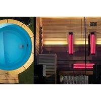 Hot Sauna & Cold Water Bath Contrast Therapy for 1-4 people - Locharmill Wellness Retreat, Strathaven