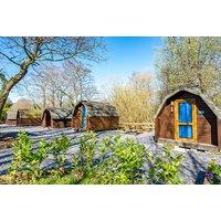 Shepherd's Hut Adventure for 2 at Bowland Lakes: Lakeside Retreat with Fire Pit & BBQ!
