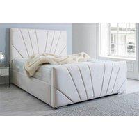 Sunrise Linear Upholstered Bed with Mattress Options
