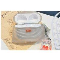 Wireless Bluetooth Earbuds Headphones - Goldfish Bag Shape Case for AirPods Pro, Protective PVC Cover, Secure Fit