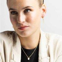 Luxenter Ceol Classic Quartz Luxury Watch - 18K Gold Finish, Zirconia Accents