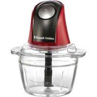 Russell Hobbs Desire Red Compact Food Chopper - 200W, 1L, Sleek Kitchen Essential