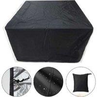OXFORD Waterproof Outdoor Garden Furniture Cover - Heavy Duty, Weatherproof, 126x126x74cm