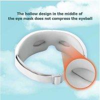 Smart Heated Eye Massager with Bluetooth Music - Portable Relaxation for Tired Eyes & Headaches