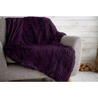 Plush Fleece Sofa Throw Blanket - 150cm x 200cm, Double-Sided, Ultra-Soft, Machine Washable