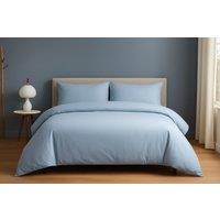 Luxury 100% Egyptian Cotton Duvet Set - Soft, Breathable, Deep-Fitted Sheet, T250 Thread Count - Single, Double, King & Super King