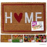 Coir Bathroom Mat - Non-Slip, Weather-Resistant, Modern Entryway Rug