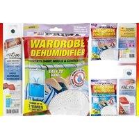 Compact Hanging Kitchen Dehumidifier Pack - Scented, Energy-Free, Odour Control
