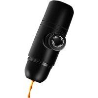 Portable Espresso Coffee Machine - Manual, Compact, Stainless Steel