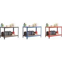 Large Modular Metal TV Stand & Storage Unit - Adjustable Shelves, 200kg Capacity, Contemporary Living Room Furniture
