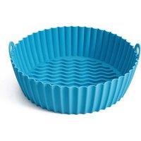 2-Pack Silicone Air Fryer Liners - Reusable, Greaseproof, 7.5" - Kitchen Accessory for Effortless Cooking