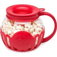 Microwave Popcorn Maker - Temperature Safe Glass, Healthy & Quick Snack, Dishwasher Safe