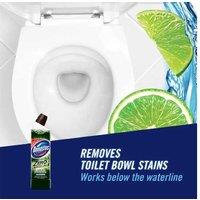 Domestos Zero Limescale Toilet Descaler Gel - Maximum Strength, Thick Formula, Multi-Pack Limescale Remover & Germ Killer