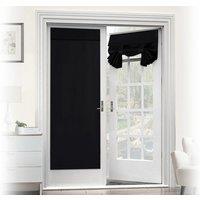 Blackout Polyester Door Curtain - Machine Washable, Easy Fit, 11 Colours, 172x66cm