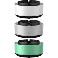 2-in-1 Electric Air Purifier Ashtray - Modern Flame-Retardant Tabletop Home Decor (Portable, 3 Colours, Battery Powered)