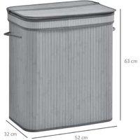 PRICE DROP! HOMCOM Deluxe 100L Freestanding Laundry Basket - Extra Large Capacity