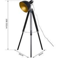 PRICE DROP! HOMCOM Industrial Floor Lamp - Modern Standing Light, Sturdy Metal, Statement Style