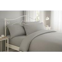 Luxury 300 Thread Count Cotton Duvet Cover Set - Soft, Breathable & Machine Washable Bedding in Single, Double, King & Super King
