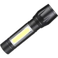 Portable Military Grade Rechargeable LED Torch - Super Bright, Lightweight Home Emergency Light