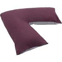 XL V Pillow with Two-Tone Pillowcase - 8 Colour Options