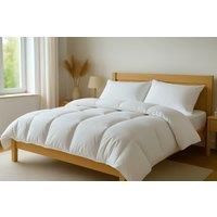 Premium Duck Feather & Down Duvet Quilt 13.5 Tog - Hotel Quality, Machine Washable, All Sizes