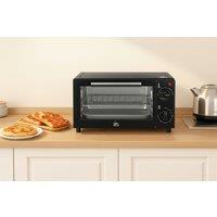 Sleek 9L Multi-Function Mini Oven - Compact Convection Toaster, Adjustable Timer, Fast Cooking