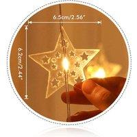 USB LED Star String Lights - Remote Control, Energy Efficient, Indoor/Outdoor, 3m or 6m