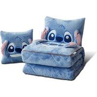 PRICE DROP! Cartoon 2-in-1 Machine Washable Polyester Pillow Blanket - Cosy, Portable, Durable - 40cm x 40cm or 50cm x 50cm