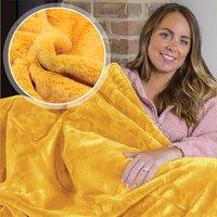 Dreamcatcher Luxurious Fleece Faux Fur Blanket - 7 Colours