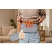 Wearable Comfort Furry Hot Water Bottle Set!