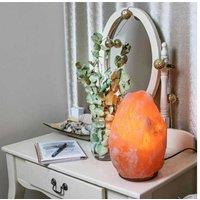 Myga Natural Himalayan Salt Table Lamp - Dimmable Ambient Lighting, Handcrafted Wellness Light, Multiple Sizes
