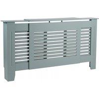 PRICE DROP! MDF Freestanding Extender Radiator Cover - Adjustable Modern Living Room Furniture, Grey or White