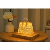 Romantic LED Handbag Table Lamp