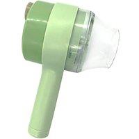 4-in-1 Electric Food Chopper - Portable Multi-Function Mini Kitchen Gadget (15W/25W, Sage Green)
