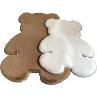 Anti-Slip Faux Fur Cute Bear-Shaped Rug - 4 Colours