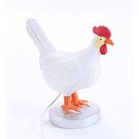 Resin Goose or Chicken Table Lamp - Whimsical USB-Powered Night Light, Realistic Resin Finish