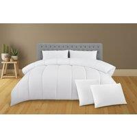 PRICE DROP! 4.5 Tog Summer Duvet & 2 Pillows Bundle - 4 Sizes
